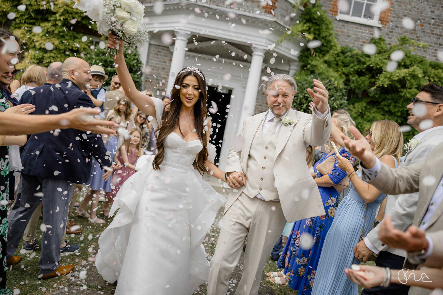 Summer wedding at Gildredge Manor