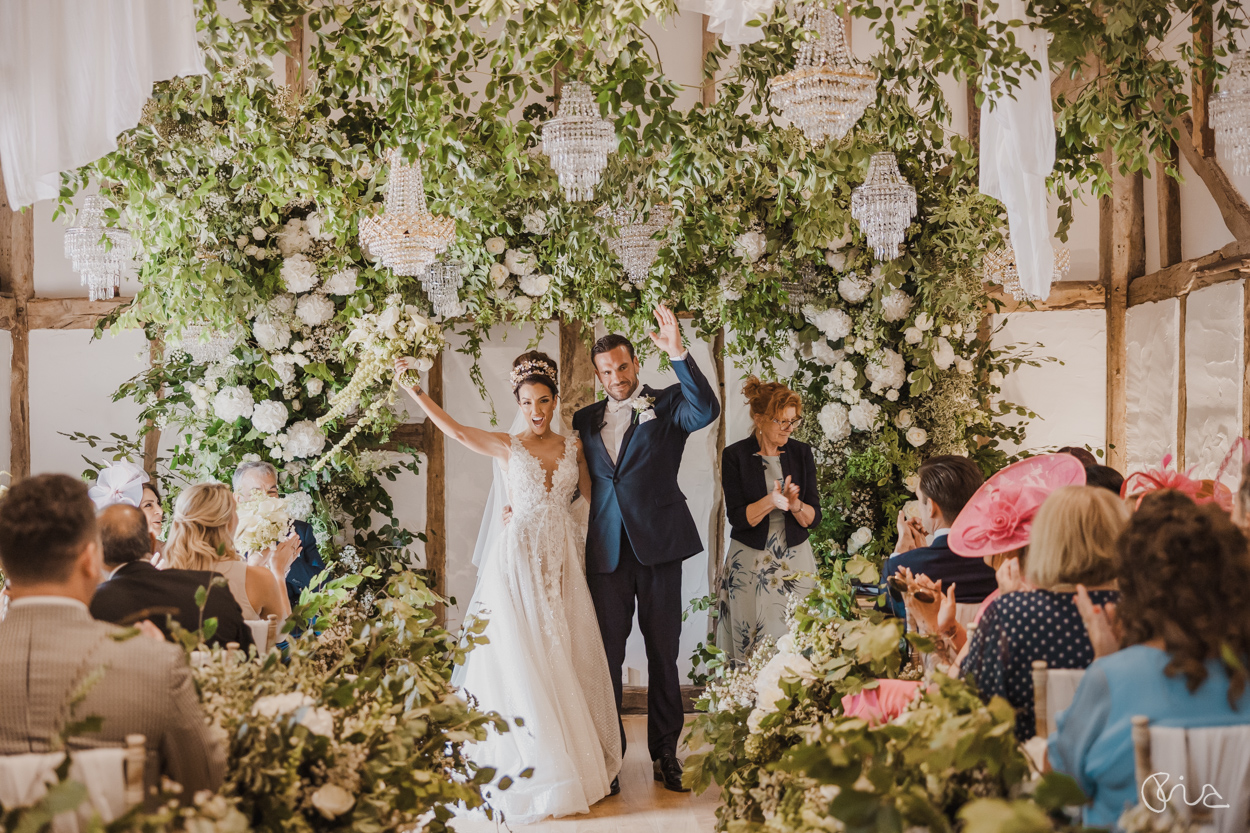 fairy-tale wedding at Alfriston Gardens